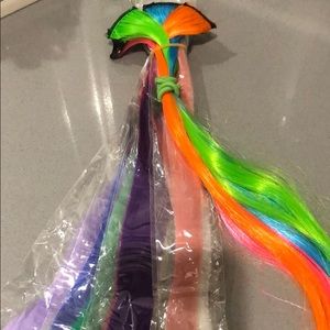 Clip in hair extensions